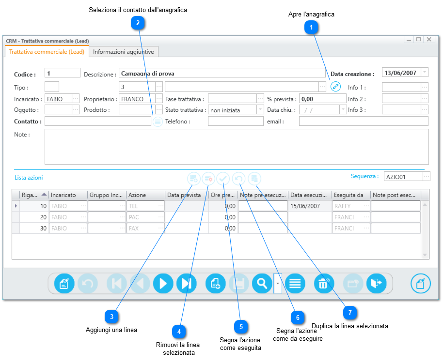 7.2.1. Trattative - Lead (CRM - Trattativa commerciale (Lead))